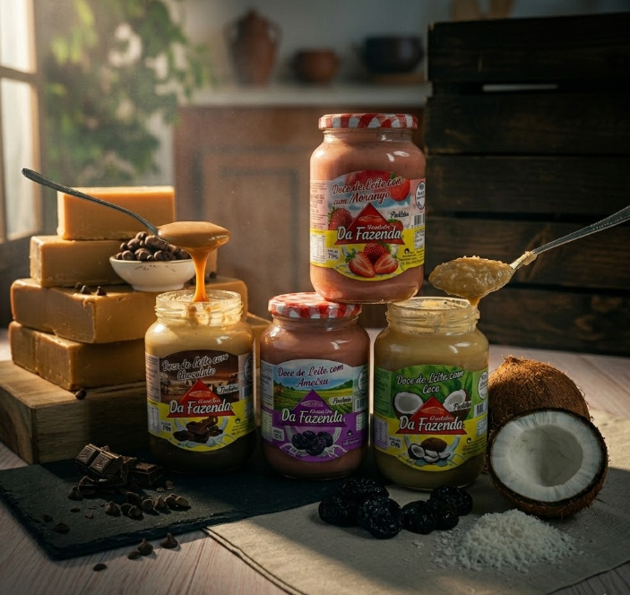 Doces de Leite em Potes